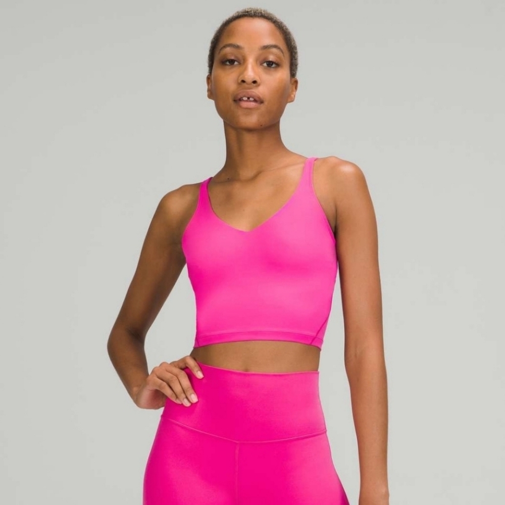 Lululemon Align Tank in Sonic Pink - Size 10 EUC
